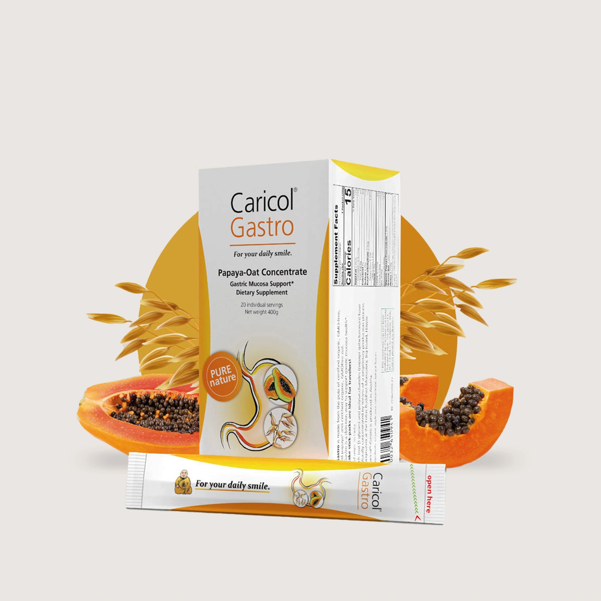 Caricol Gastro – Soothing GI Support with Papaya & Oats